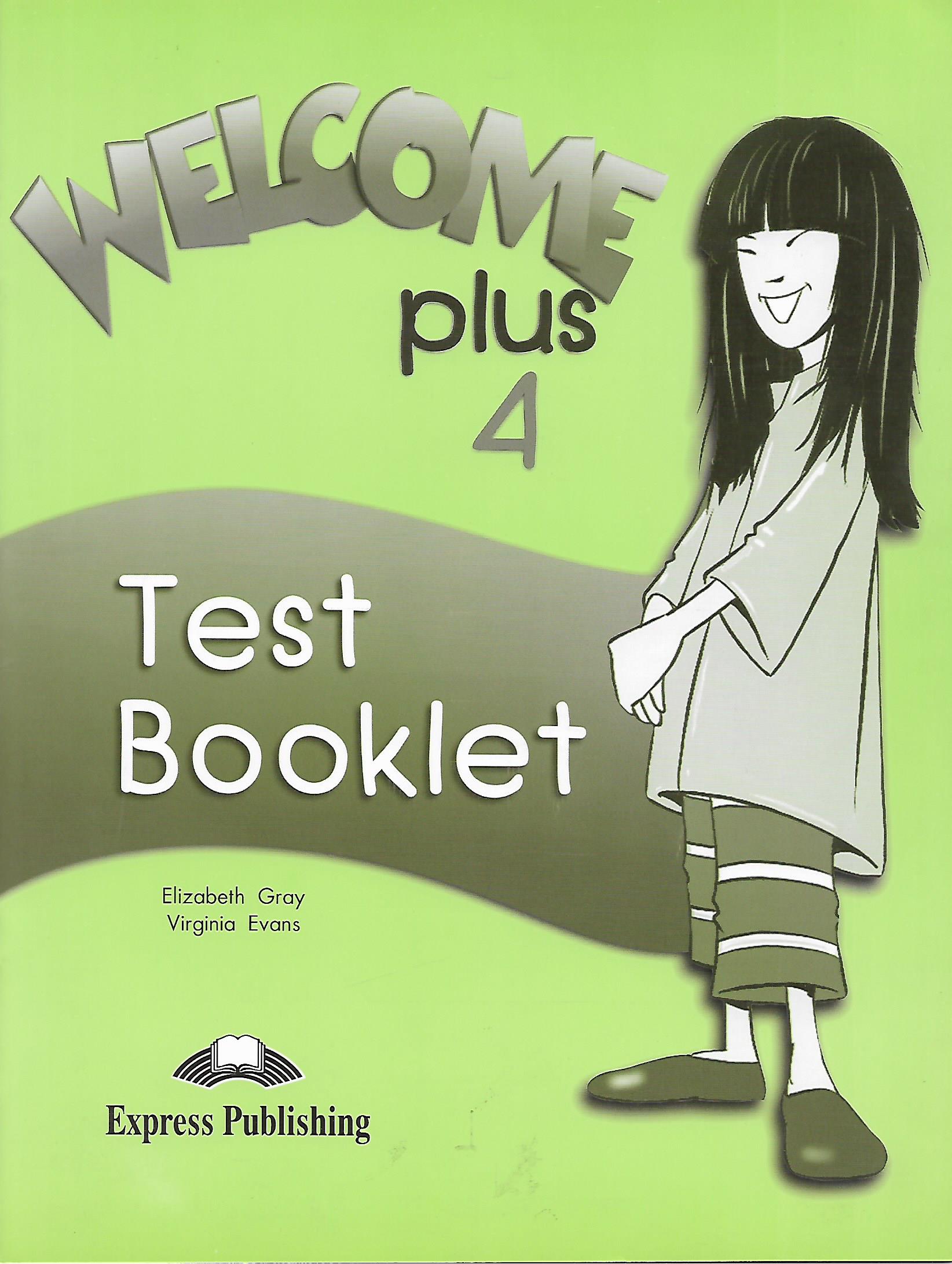 Welcome Plus 4 Test Booklet