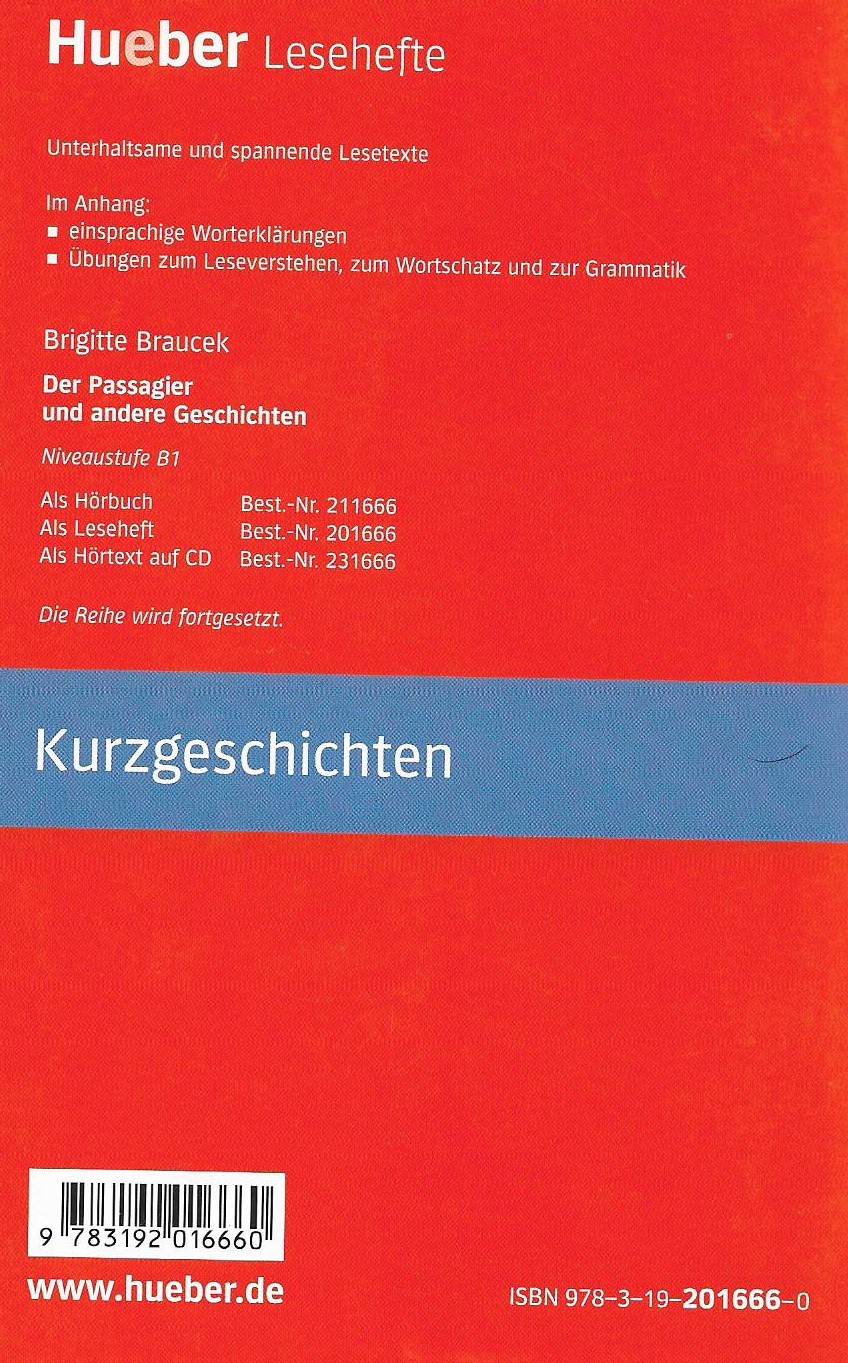 Der Passagier und andere Geschichten (Lesehefte) Kurzgeschichten