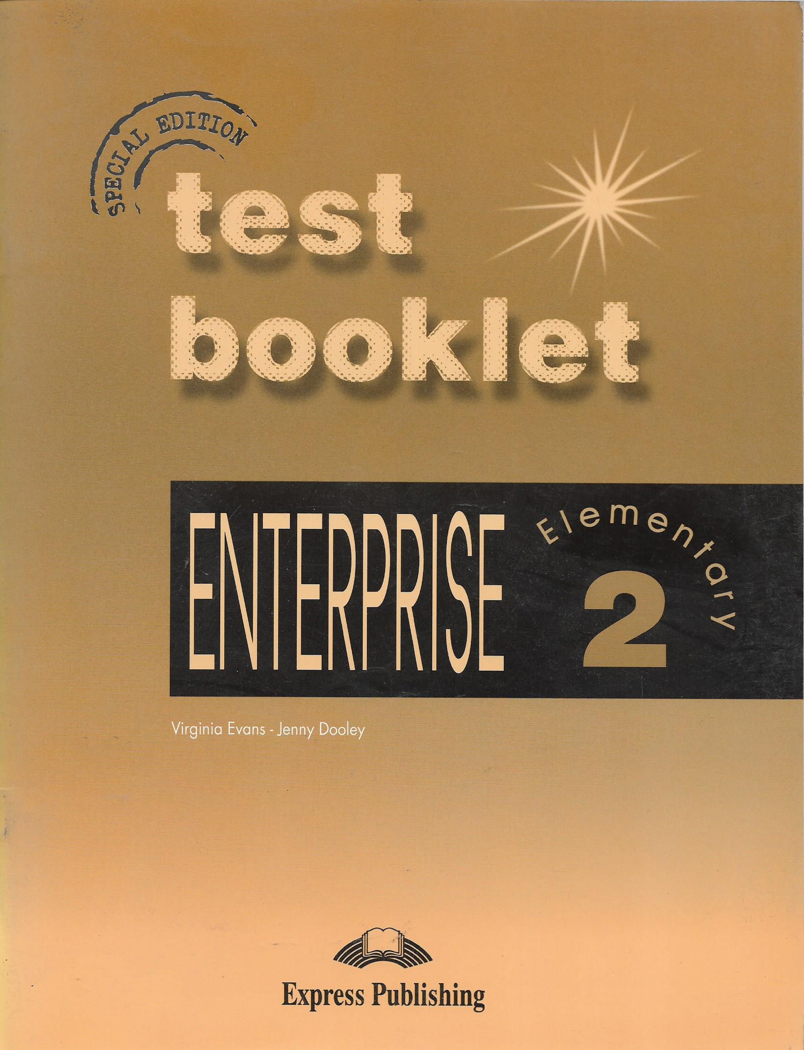 Enterprise 2 Test Booklet