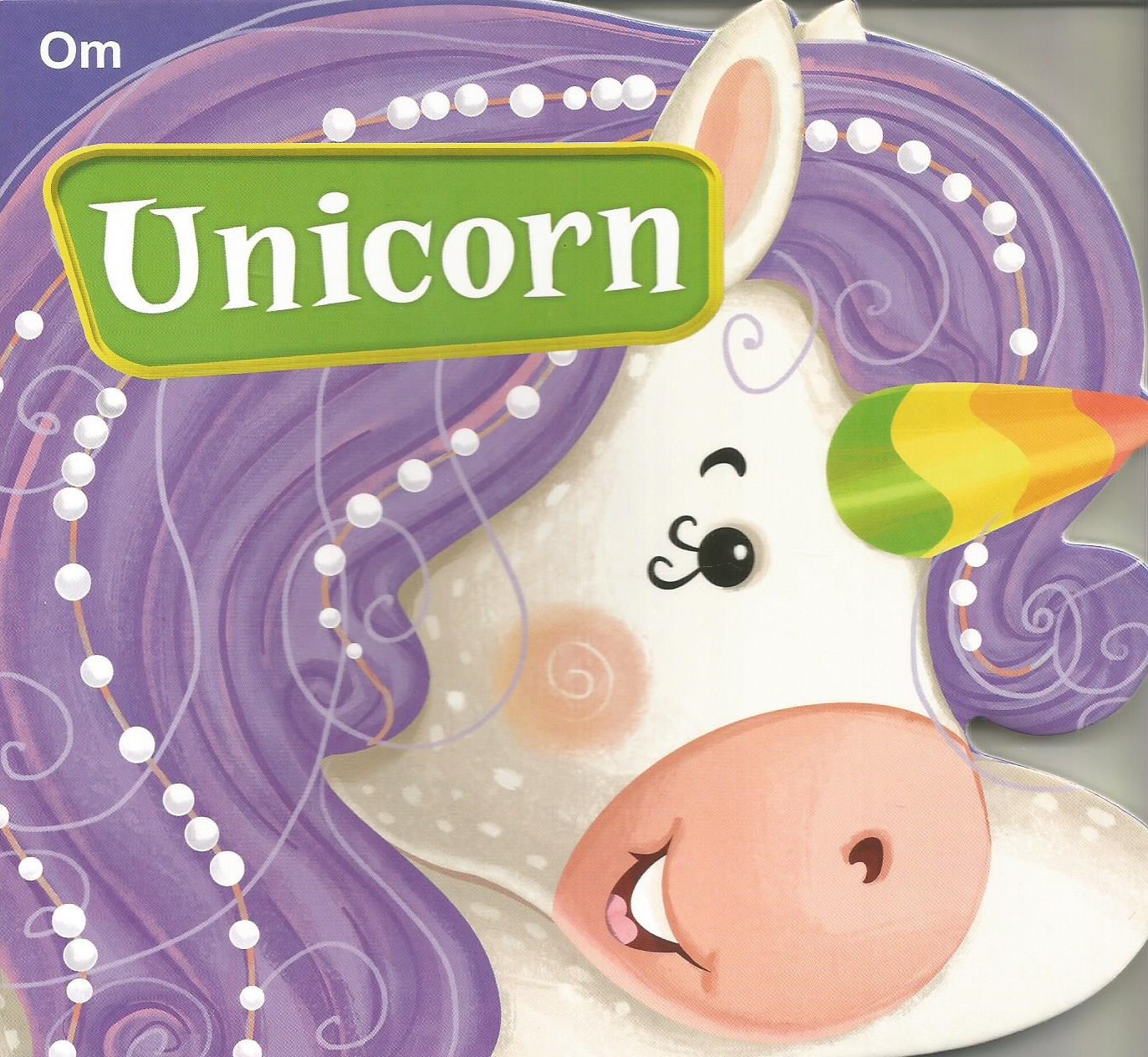 Cutout Board Book : Unicorn