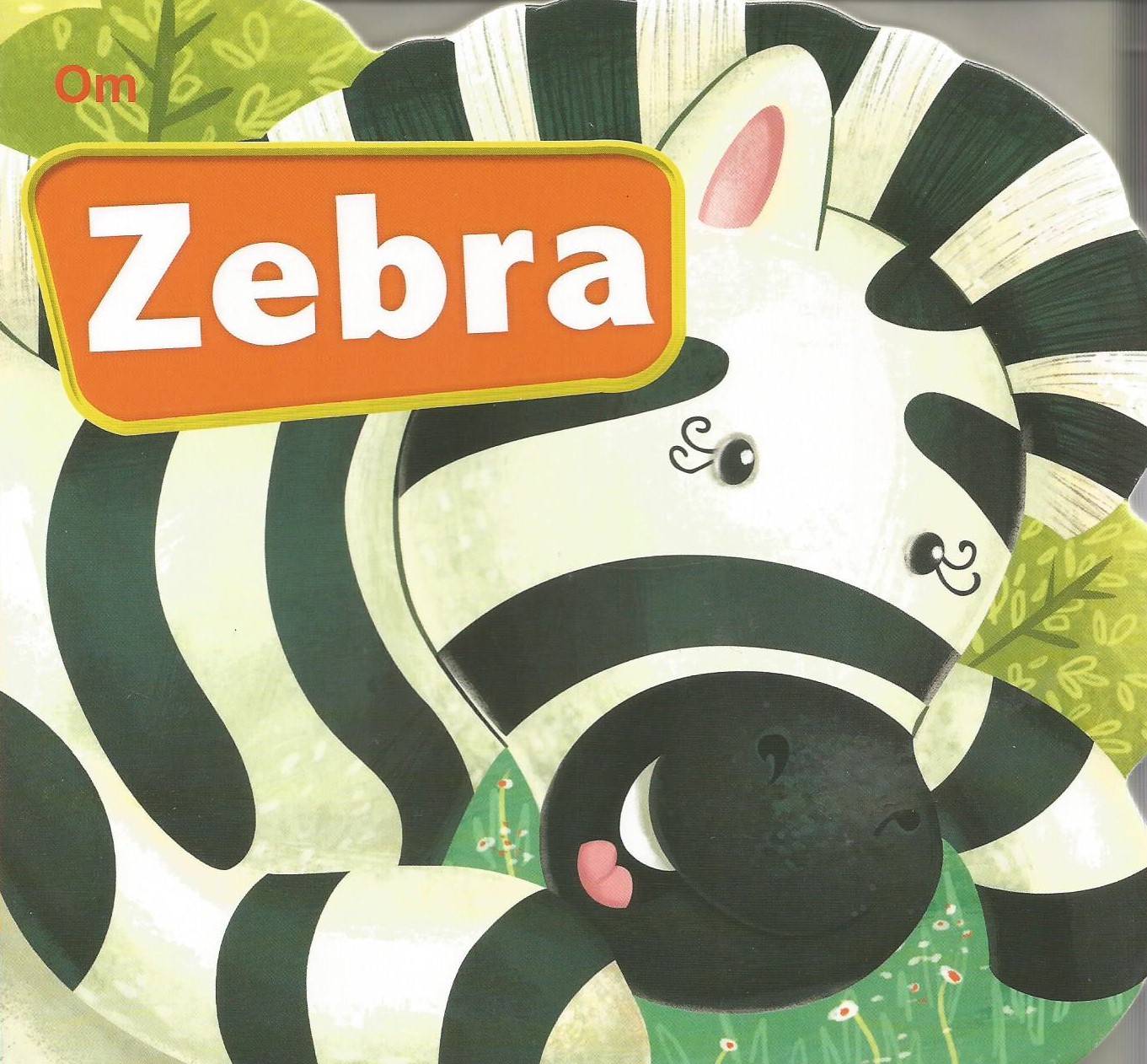 Cutout Animals Board Book: Zebra