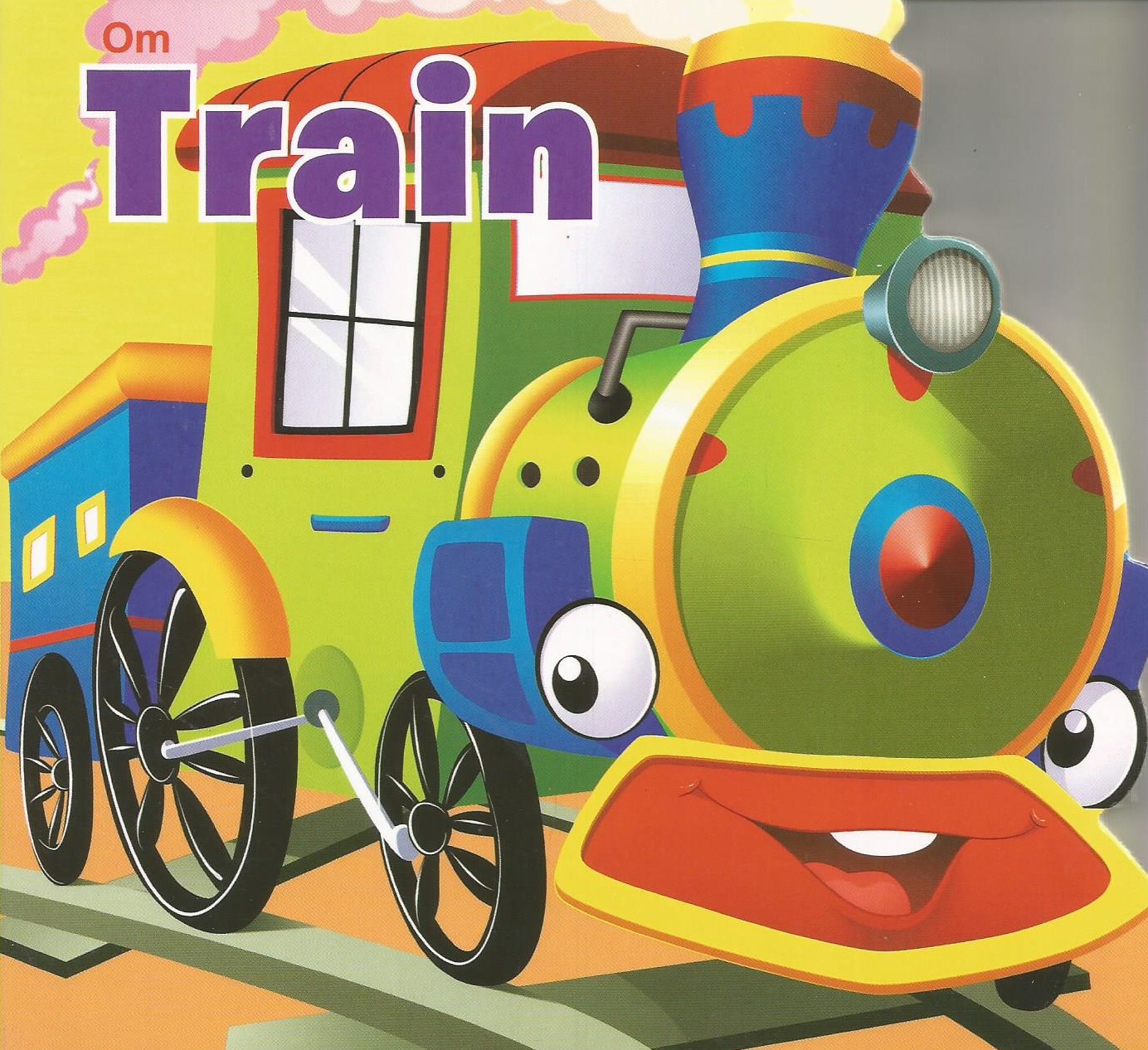 Train : Cutout Board Book