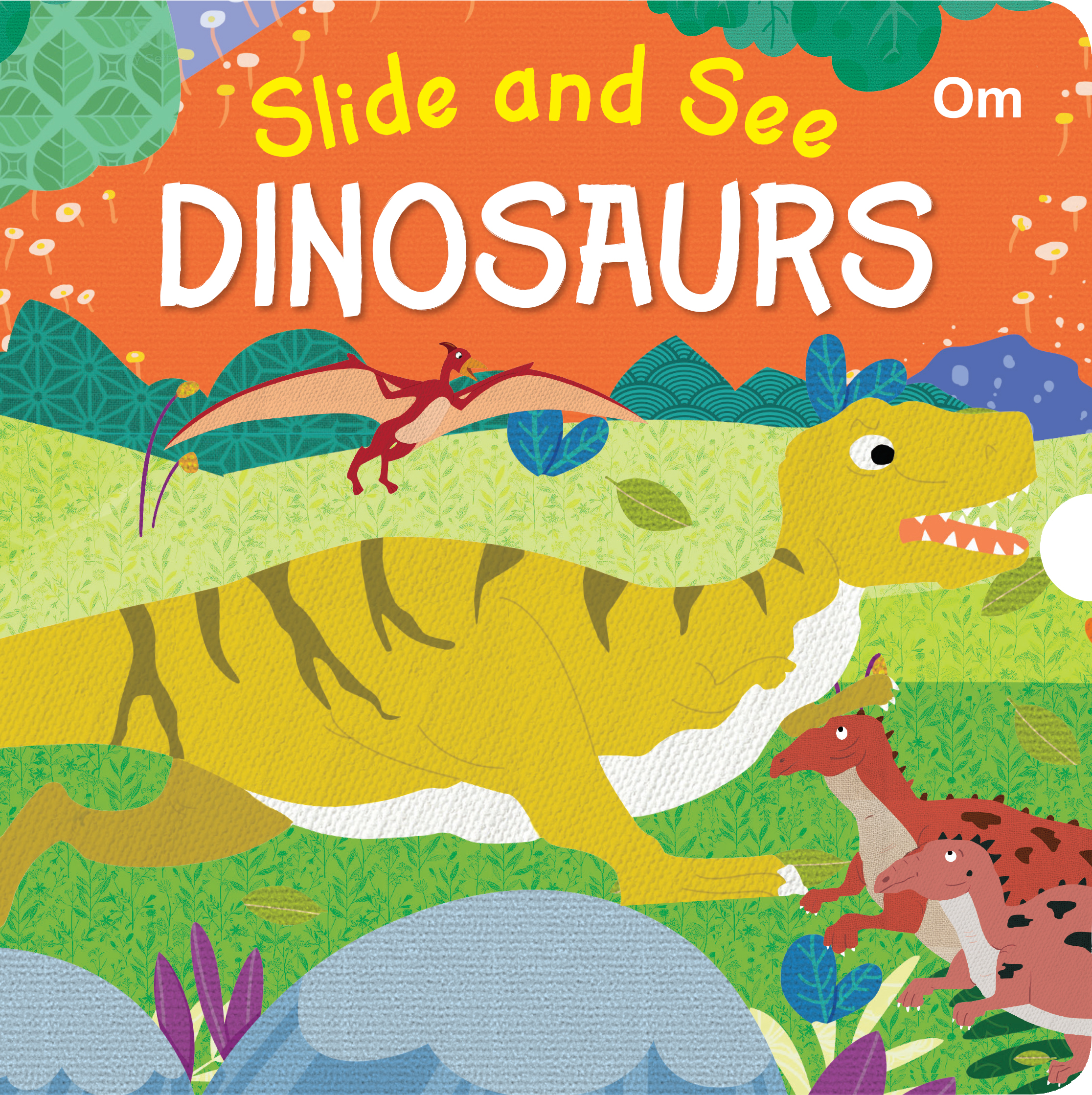  Slide and See Board Book : Dinosaurs