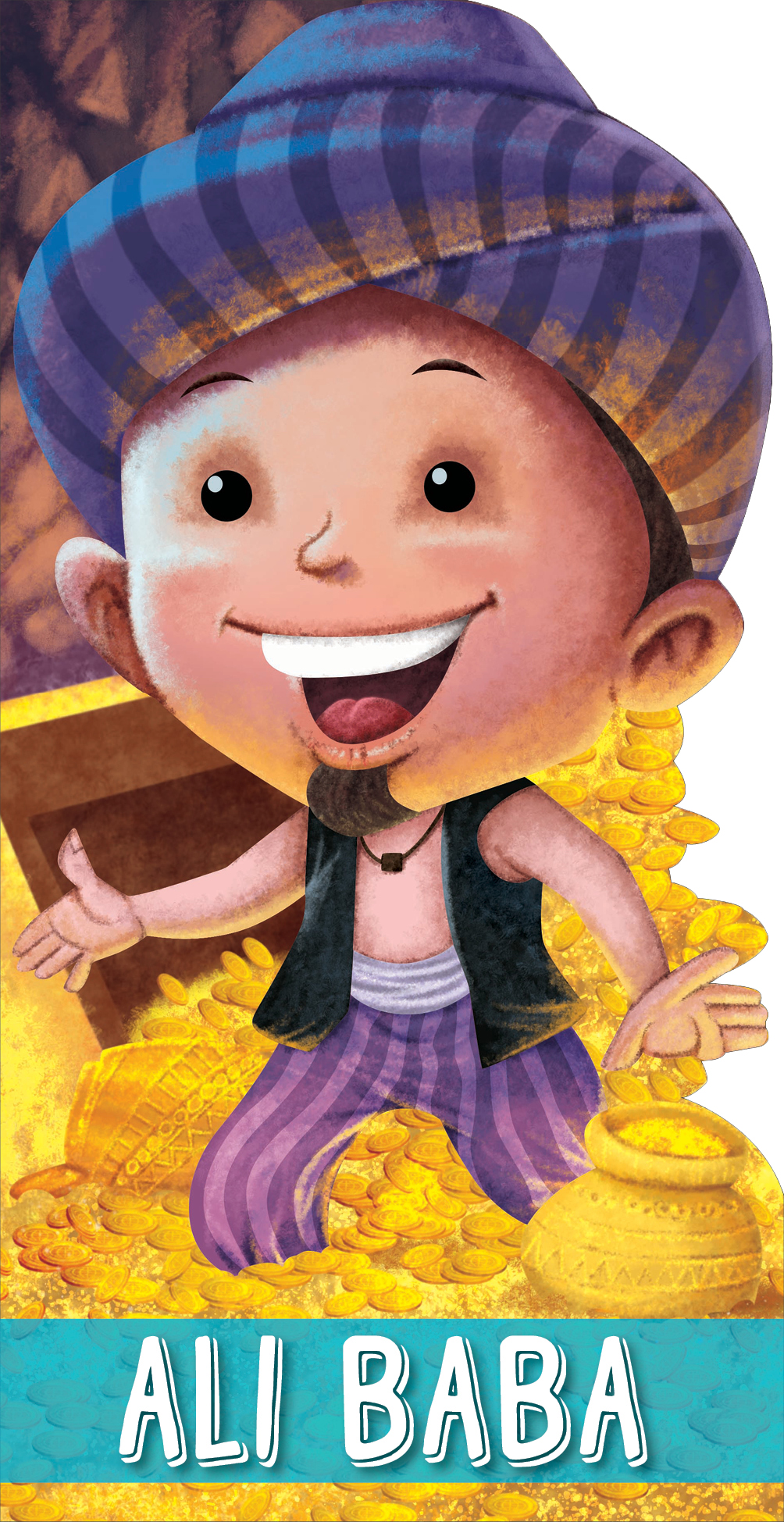 Ali Baba and The Forty Thieves : Cutout Story Book