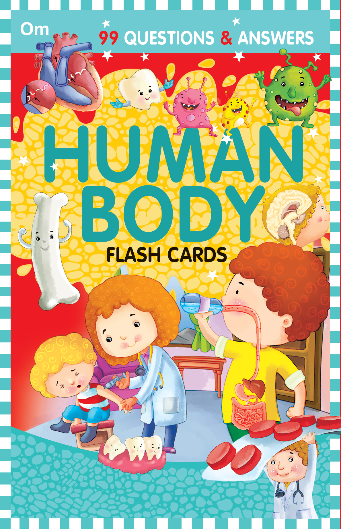 99 Questions and Answers Human Body Flash Cards