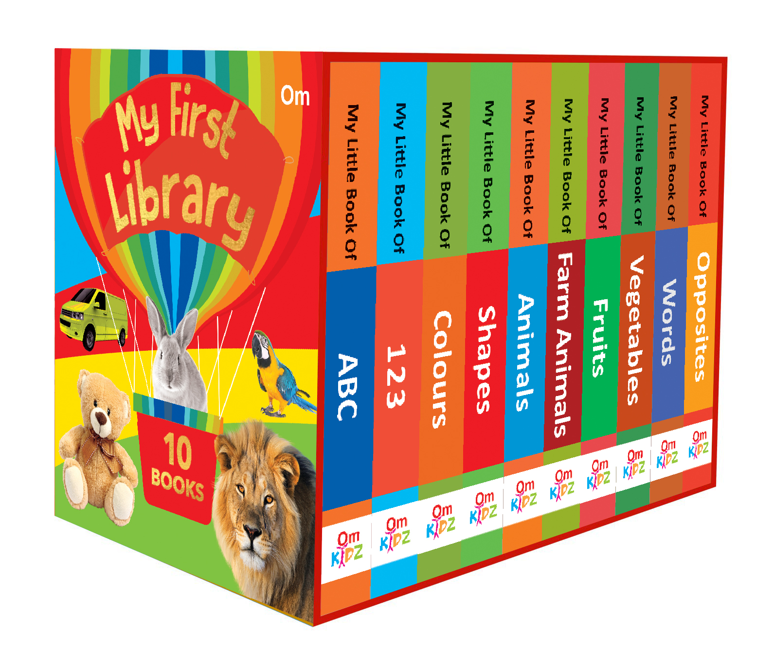  My First Library : Set of 10 Board Books (Box Set)