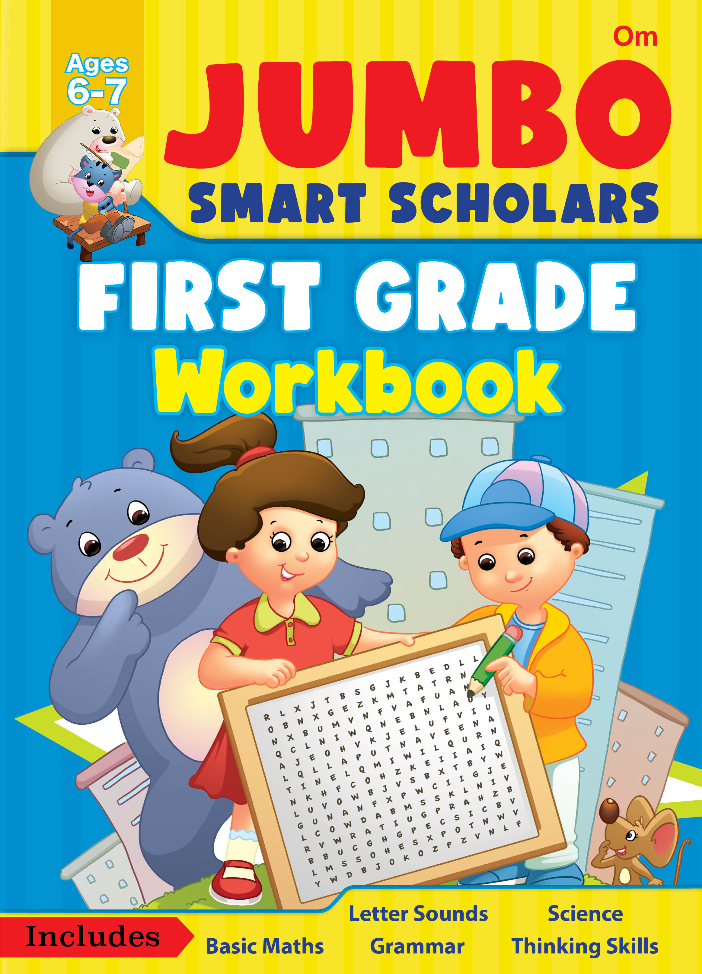 Jumbo Smart Scholars First Grade 1 Workbook