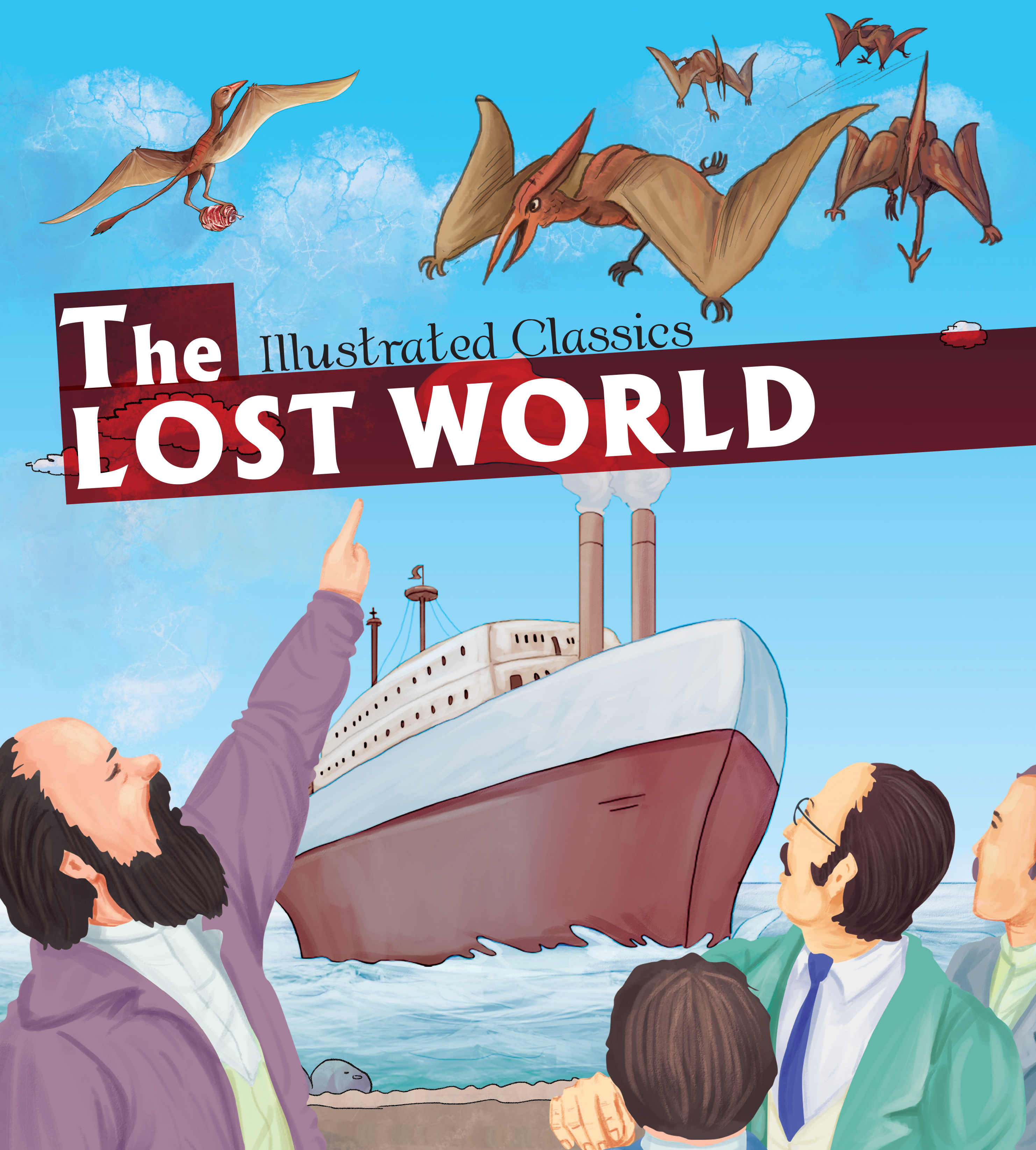 The Lost World : Illustrated Classics Junior