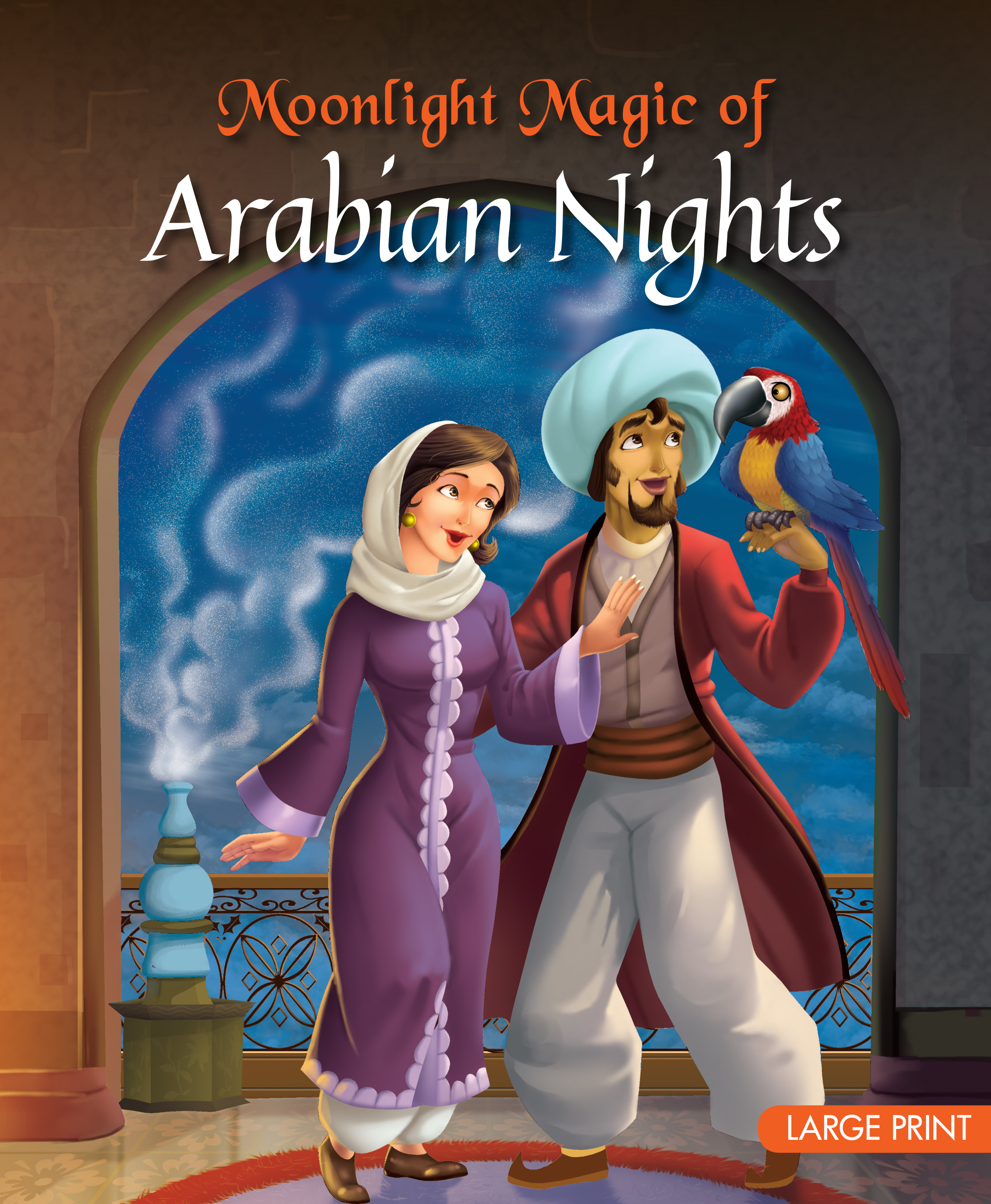 Moonlight Magic of Arabian nights : Large Print