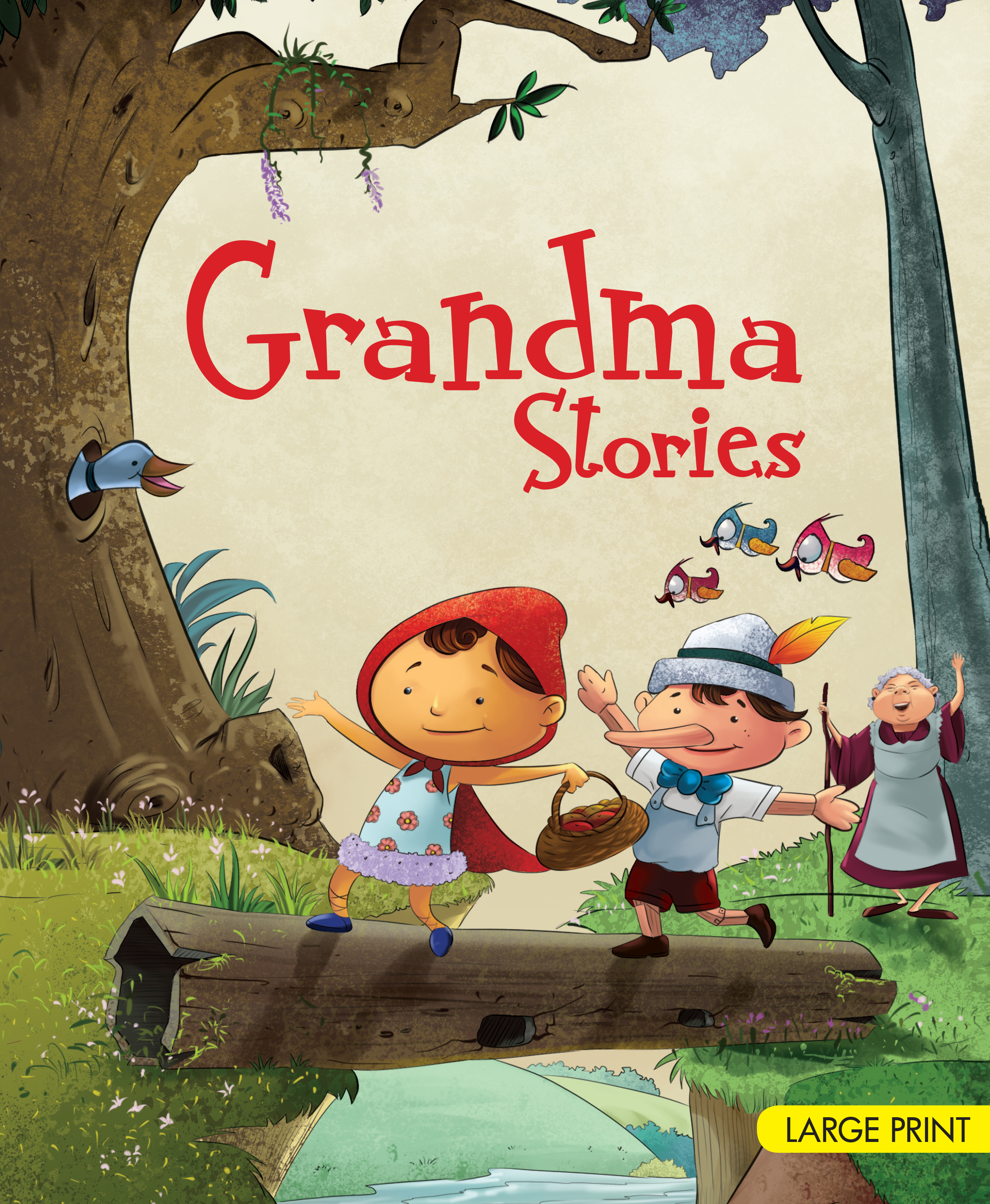 Grandma Stories : Large Print