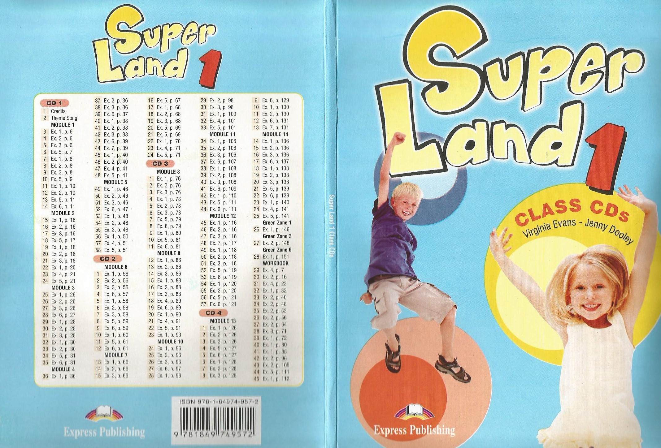 Superland 1 Class audio CDs