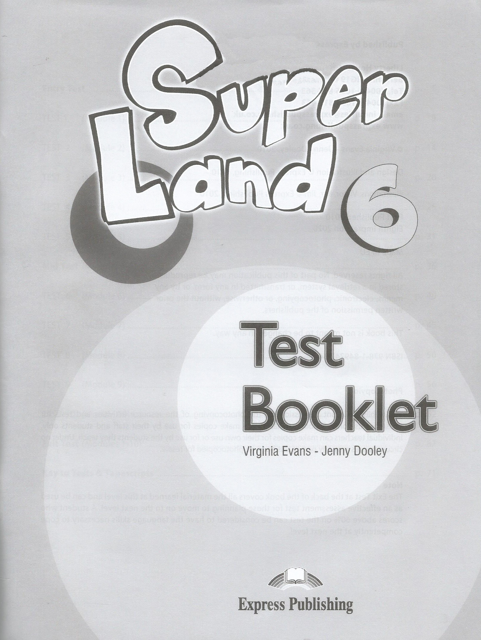 Superland 6 Test Booklet  