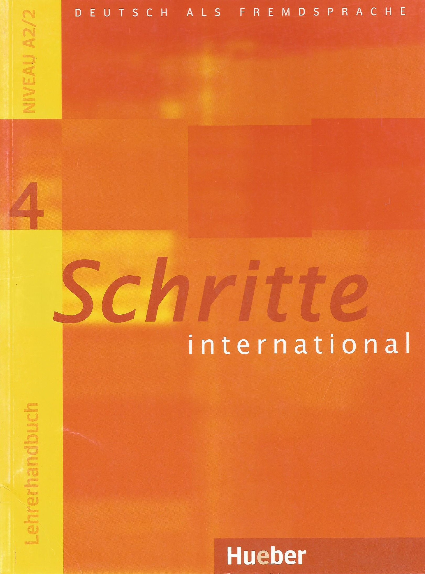 Schritte international 4 Lehrerhandbuch