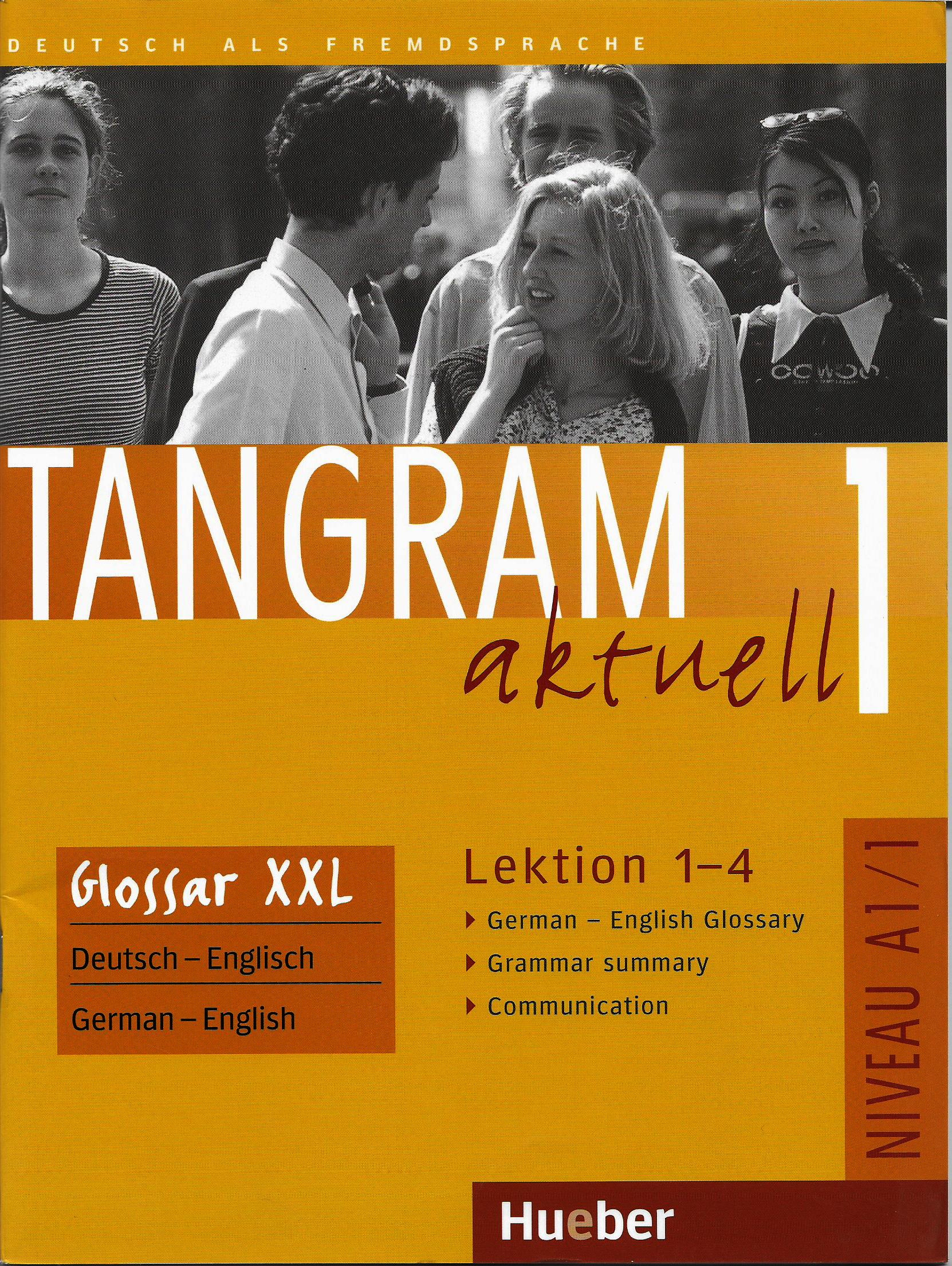 Tangram Aktuell 1 Lektion 1-4 Glossar Deutsch - english