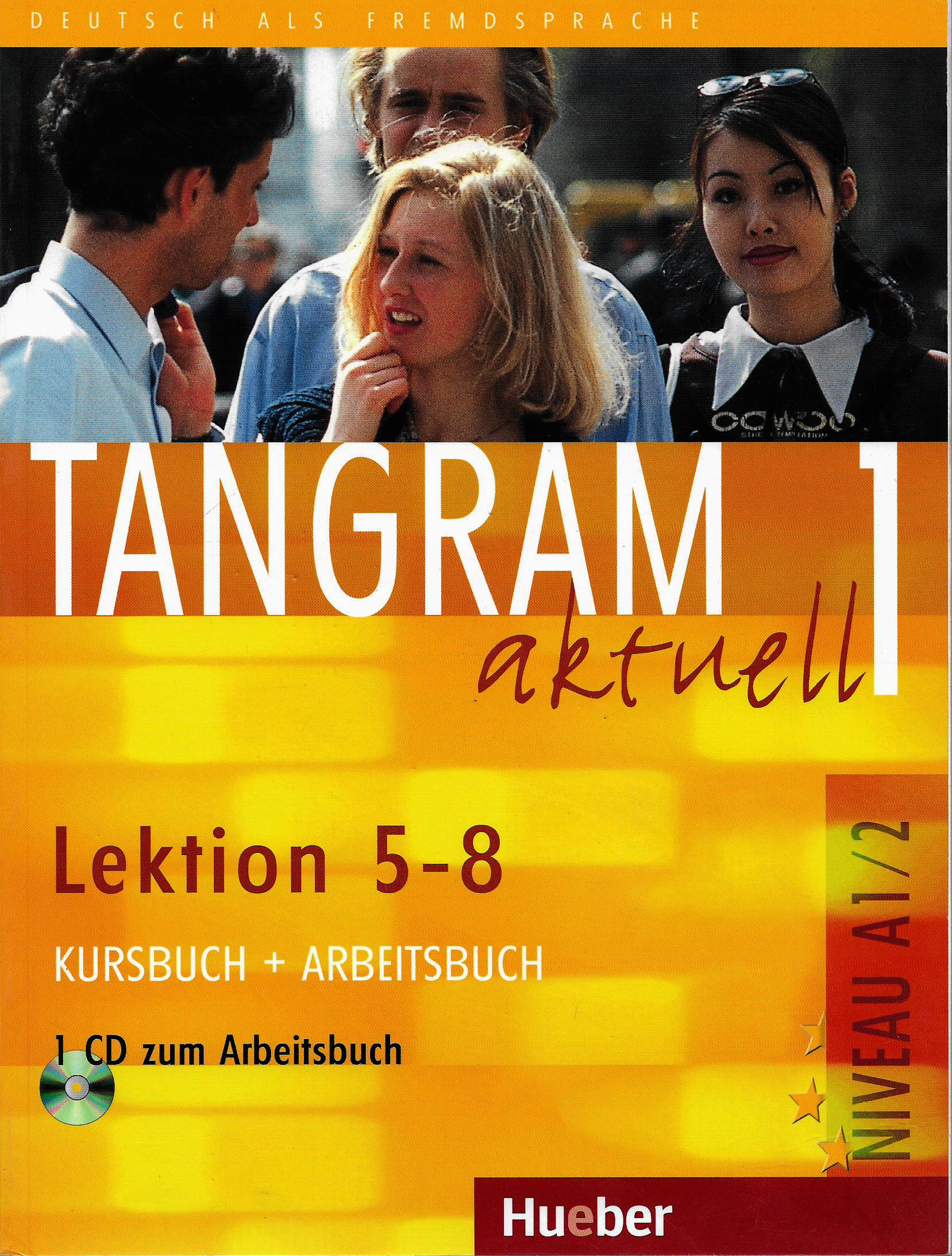 Tangram Aktuell 1 Lektion 5-8 kursbuch + Arbeitsbuch