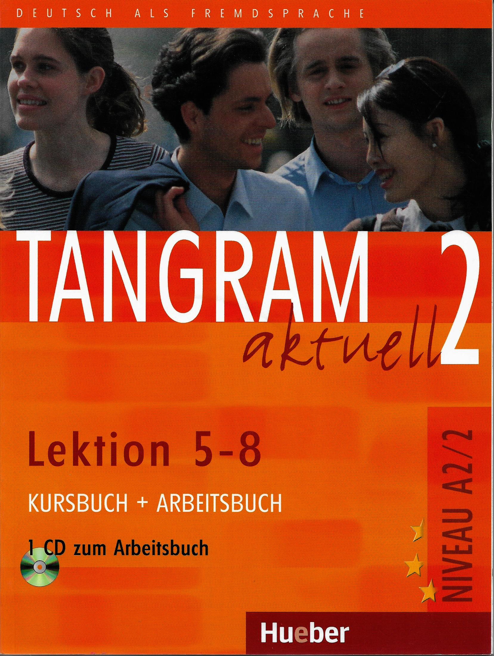 Tangram Aktuell 2 Lektion 5-8 kursbuch + Arbeitsbuch