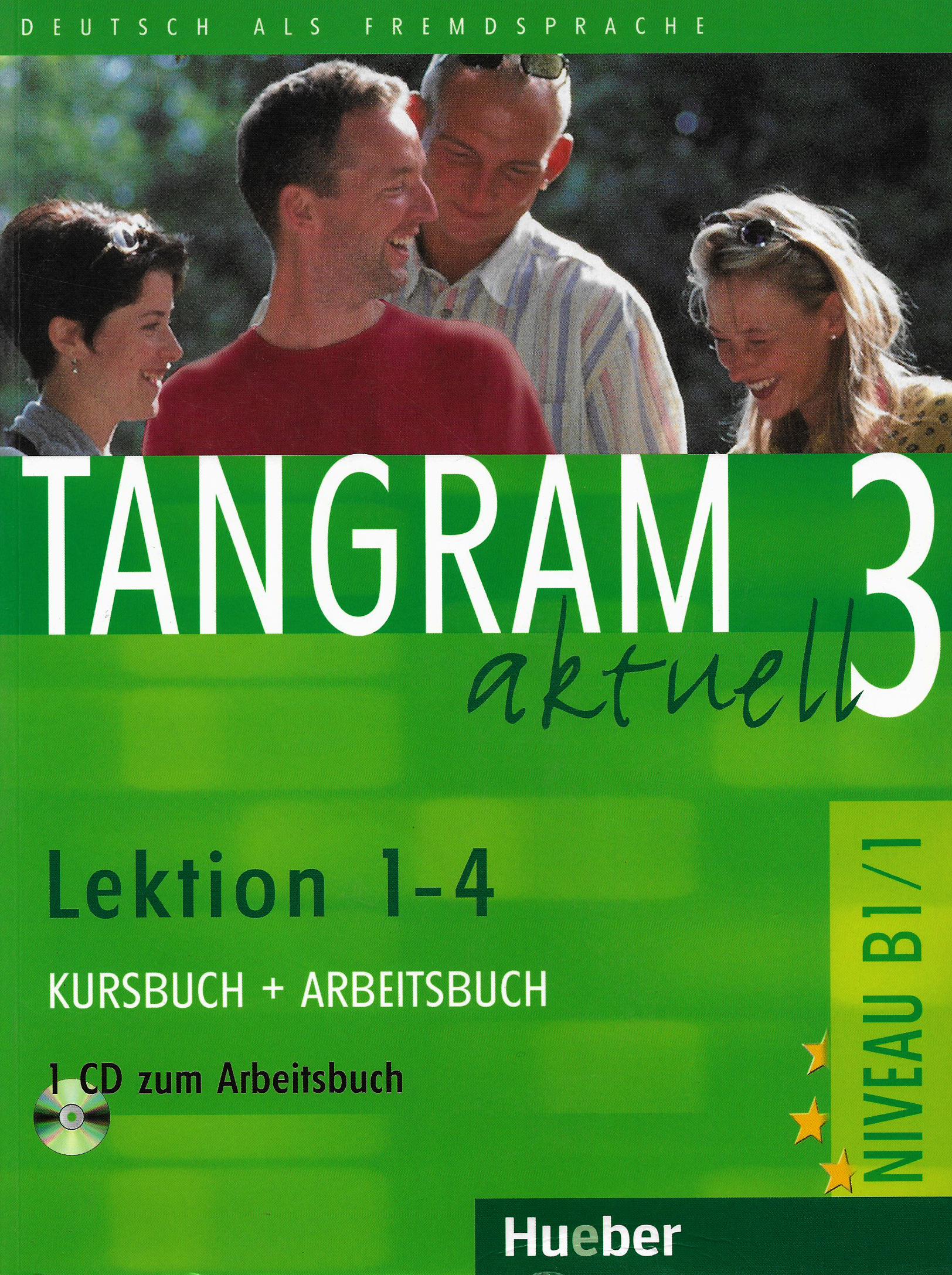 Tangram Aktuell 3 Lektion 1-4 kursbuch + Arbeitsbuch