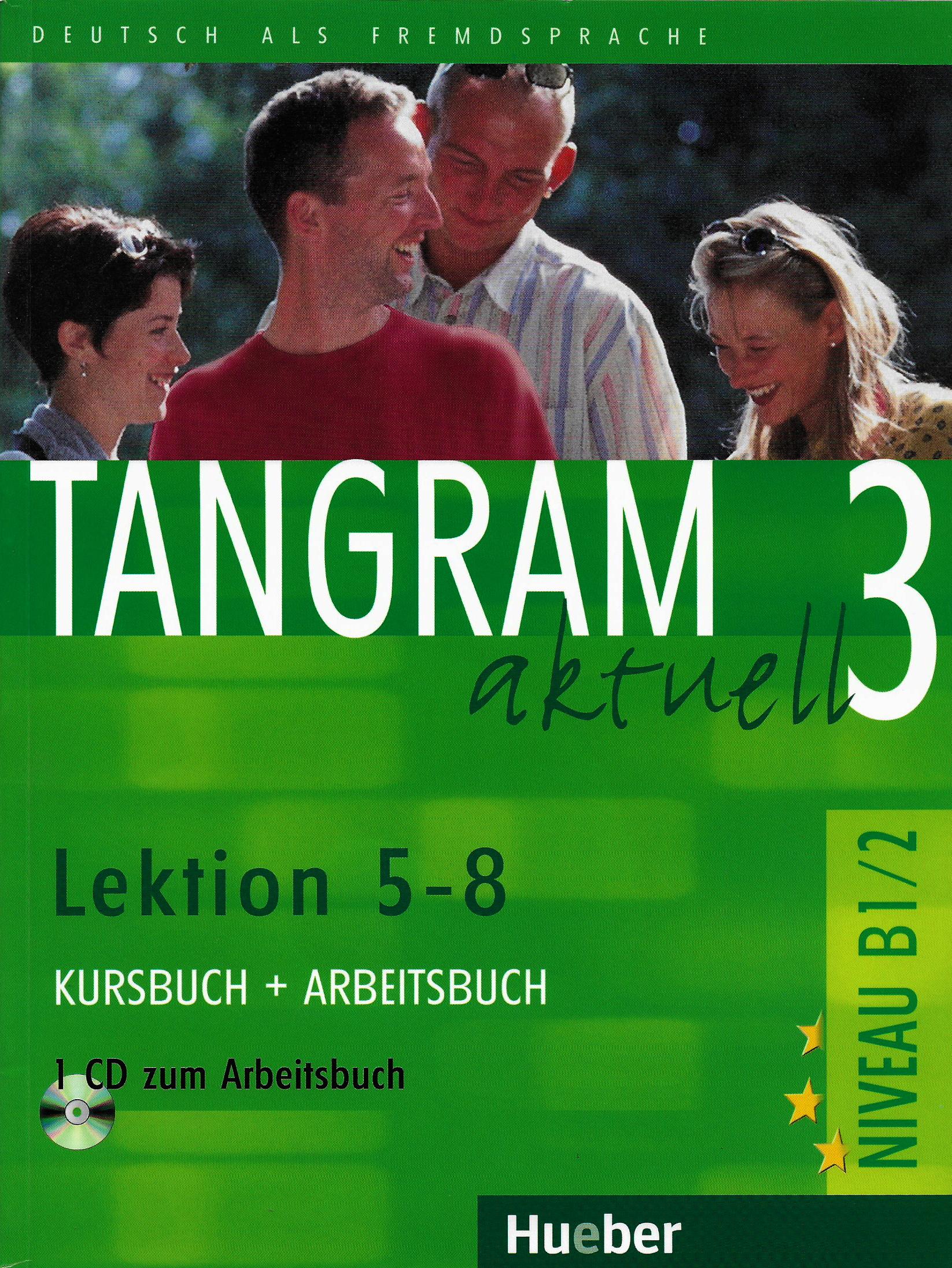 Tangram Aktuell 3 Lektion 5-8 kursbuch + Arbeitsbuch