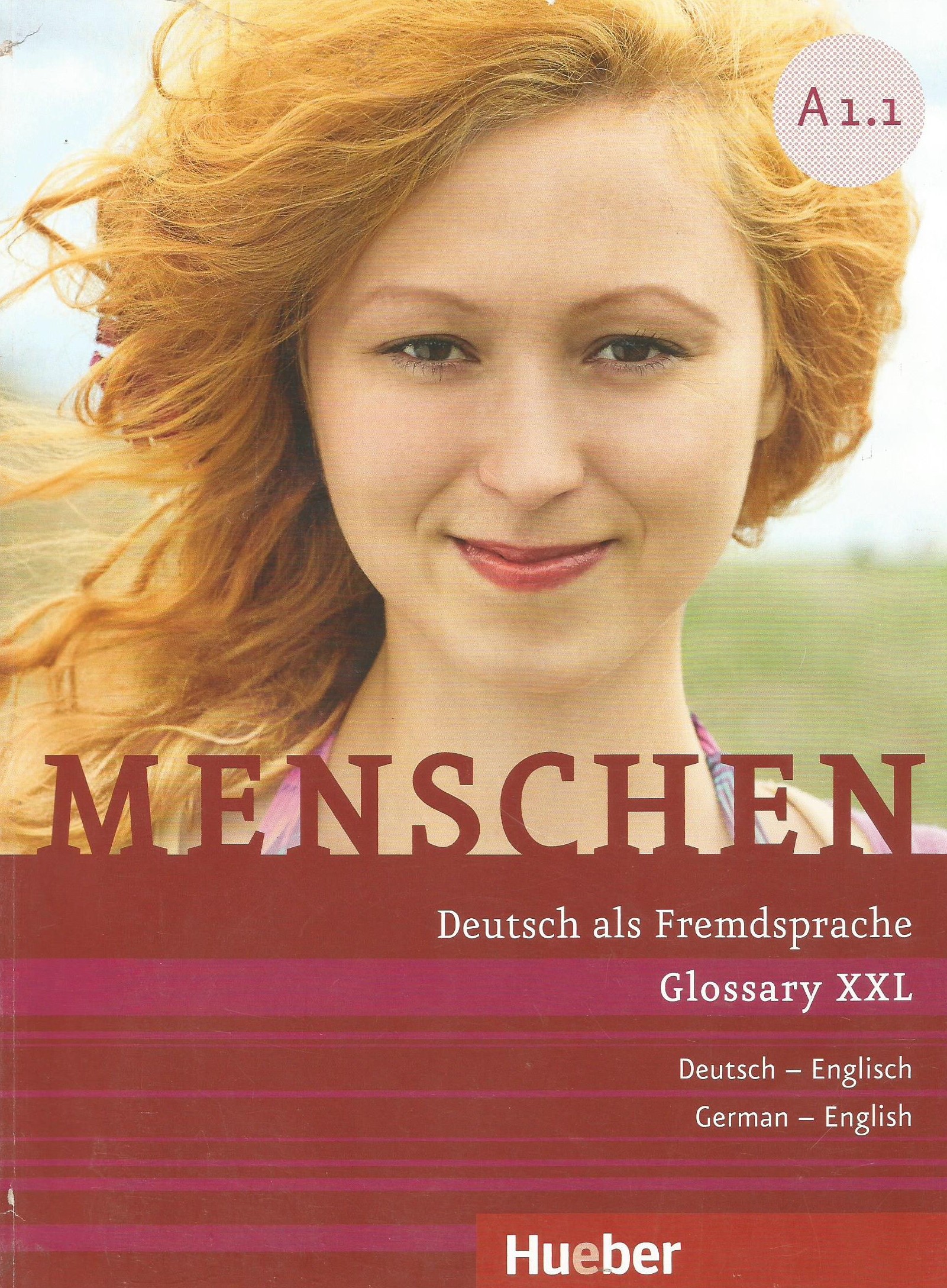 menschen A1.1 Glossar XXL Deutsch - English