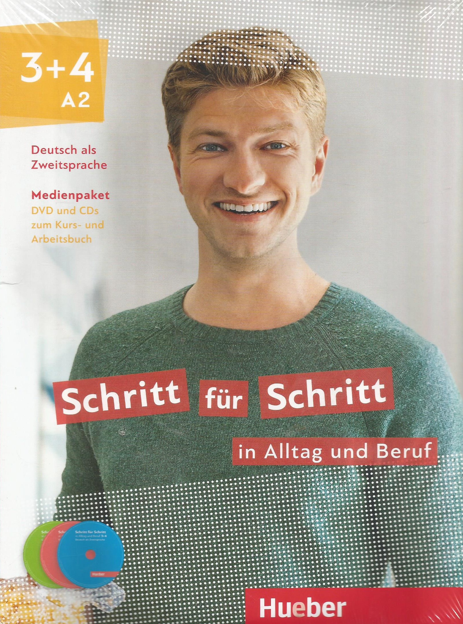 Schritte fur scheitt in Alltag und Beruf 3+4 A2 medienpaket