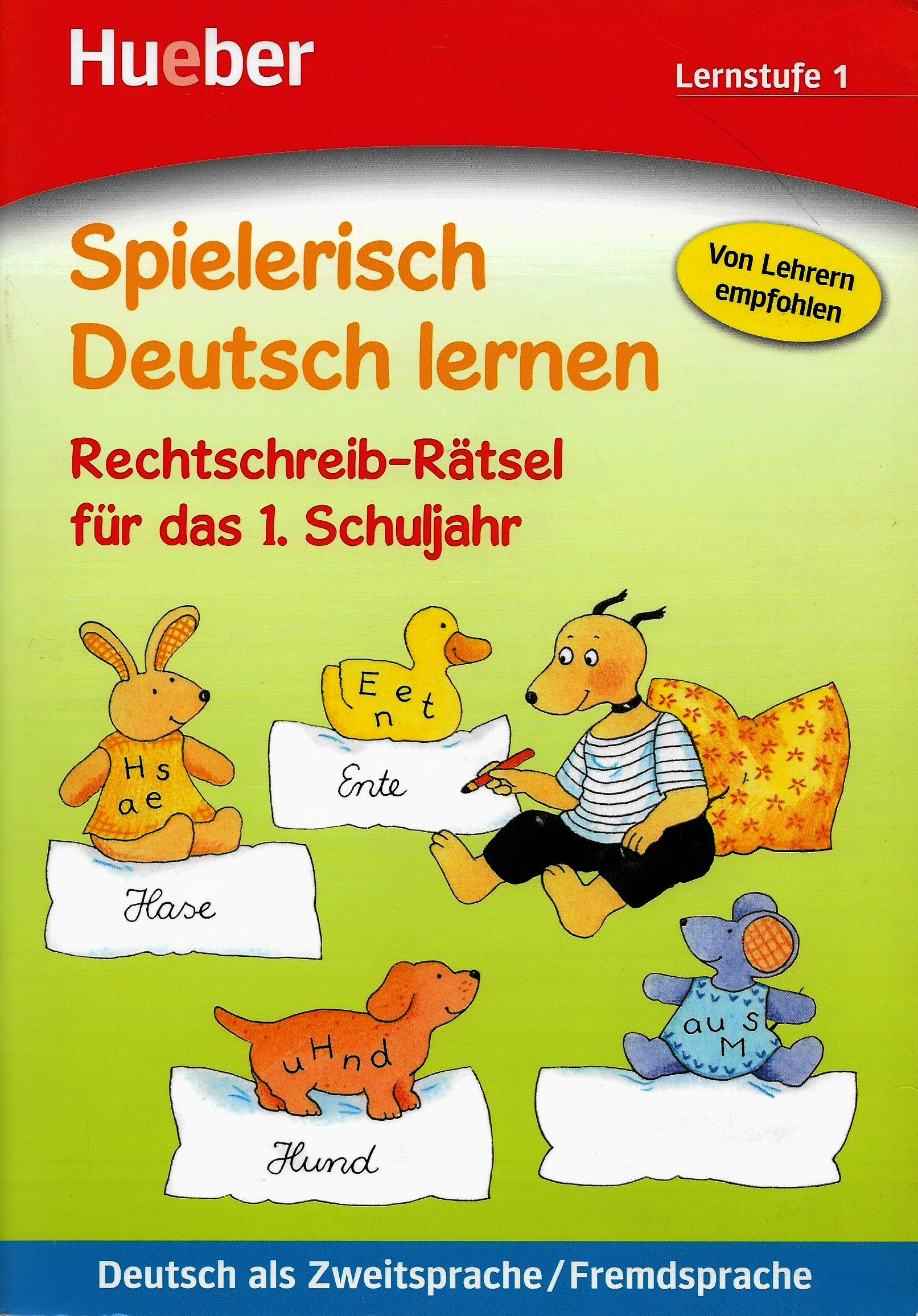 spielerisch 1 Rechtschreib-Rätsel für das 1. Schuljahr
