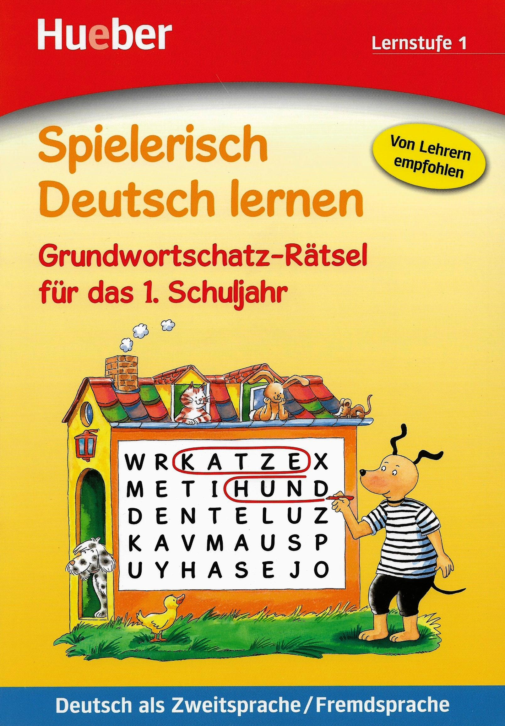 Spielerisch  1 Gundwortschatz-Rätsel Für Das 1. Schuljahr