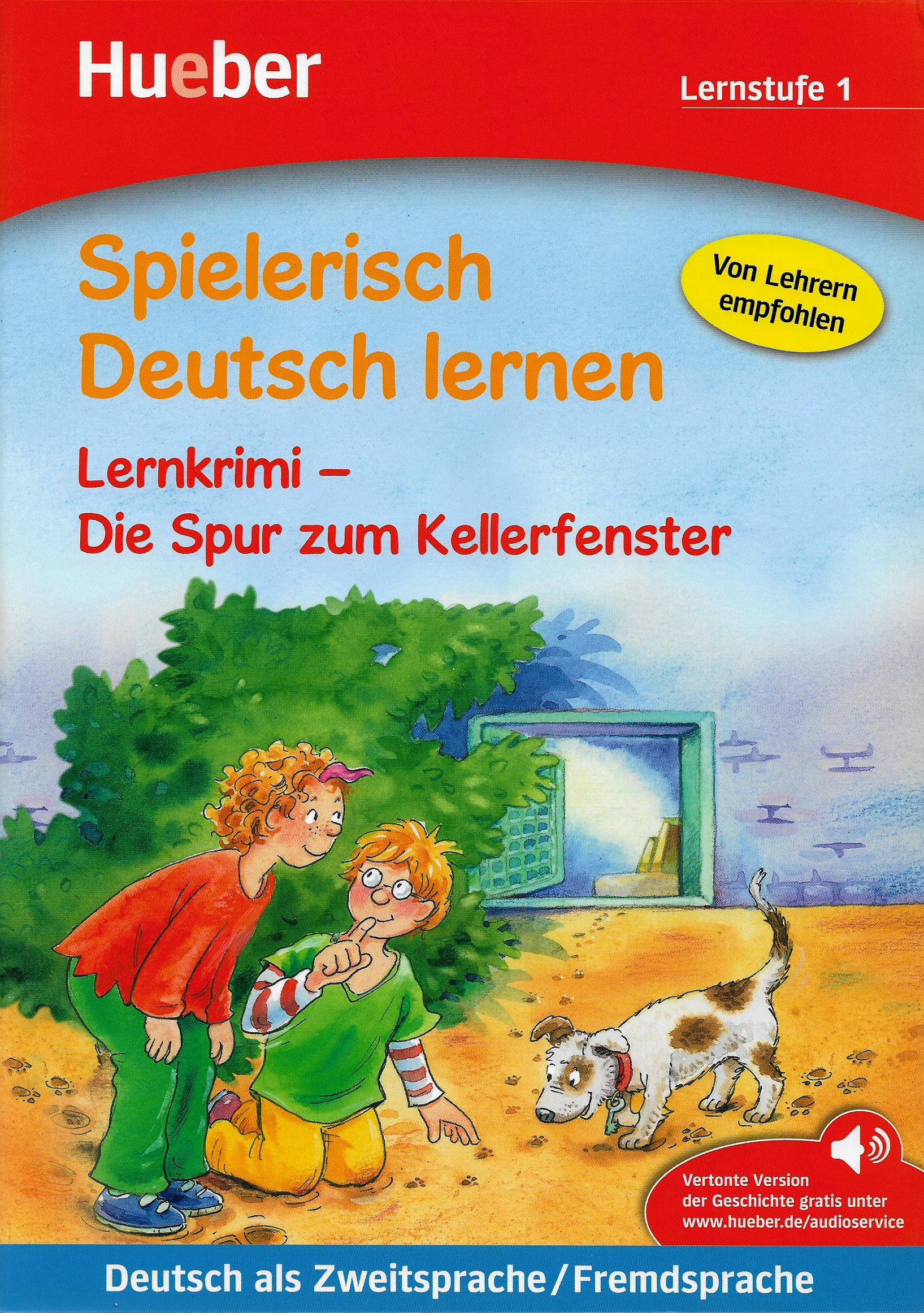 Spielerisch  1 Lernkrimi - Das Spur Zum Kellerfenster