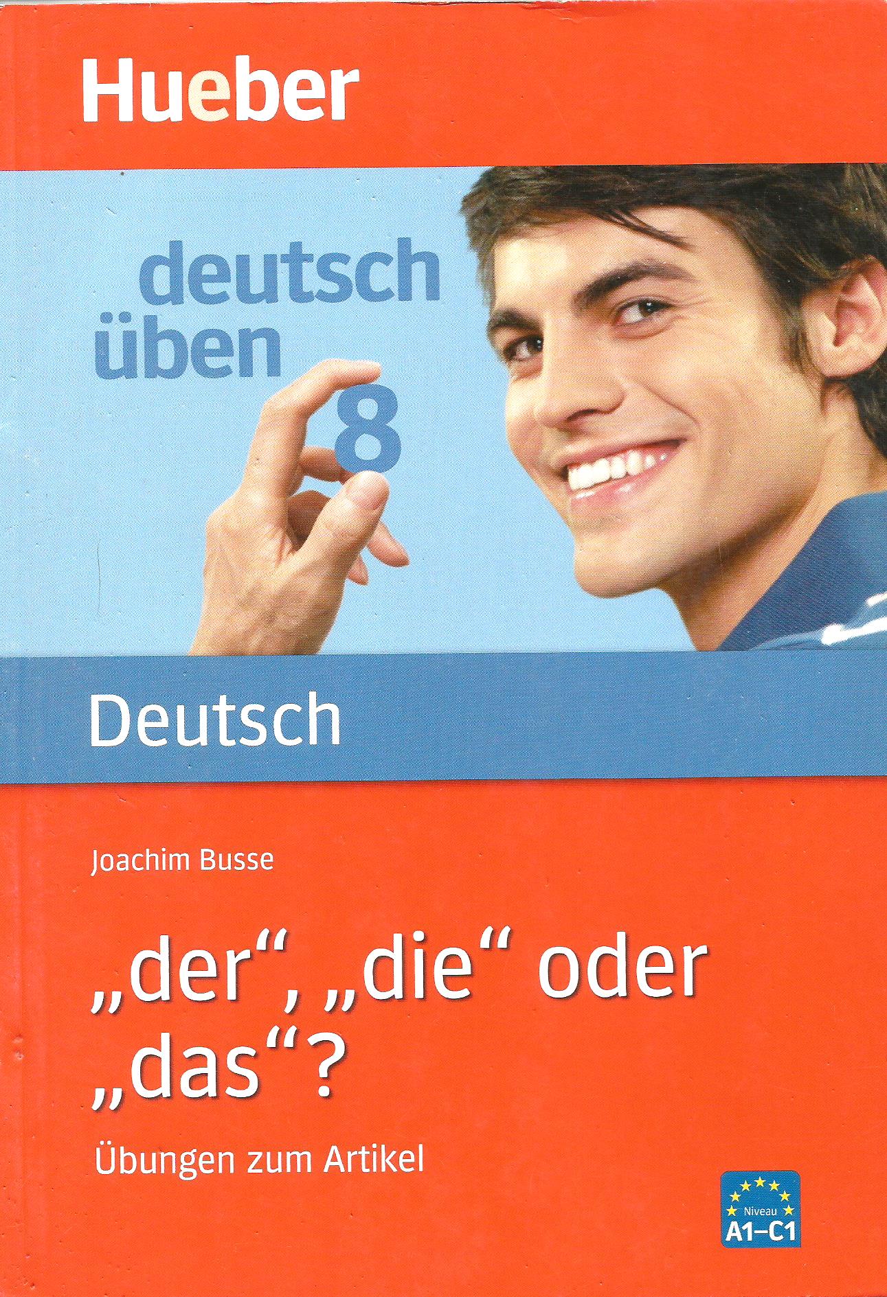 deutsch üben 8  der die oder das